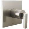 Brizo Frank Lloyd Wright Bath Collection by Brizo Pressure Balance Valve Only Trim - Less Handle - Complete Kit - Brilliance® Luxe Nickel®
