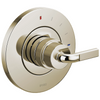 Brizo Litze Pressure Balance Valve Only Trim - Less Handle - Complete Kit - Brilliance® Polished Nickel
