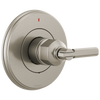 Brizo Invari Pressure Balance Valve Only Trim - Less Handle - Complete Kit - Brilliance® Luxe Nickel®