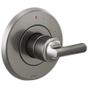 Brizo Levoir Pressure Balance Valve Only Trim - Less Handle - Complete Kit - Brilliance® Luxe Steel®