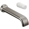 Allaria Two-Hole, Single-Handle Wall Mount Lavatory Faucet - Less Handle 1.2 GPM - Brilliance® Black Onyx