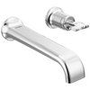 Brizo Allaria Two-Hole, Single-Handle Wall Mount Lavatory Faucet - Less Handle 1.2 GPM - Complete Kit - Polished Chrome