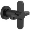 Odin Sensori Volume Control Trim with Cross Handle - Matte Black