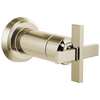 Levoir Sensori Volume Control Trim Cross - Brilliance® Polished Nickel