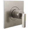 Brizo Frank Lloyd Wright Bath Collection by Brizo Sensori Thermostatic Valve Trim - Less Handle - Complete Kit - Brilliance® Luxe Nickel®
