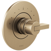 Brizo Litze Sensori Thermostatic Valve Trim - Less Handle - Complete Kit - Brilliance® Luxe Gold®