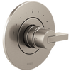 Brizo Litze Sensori Thermostatic Valve Trim - Less Handle - Complete Kit - Brilliance® Luxe Nickel®