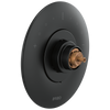 Odin Sensori Thermostatic Valve Trim - Less Handle - Matte Black