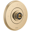 Invari Sensori Thermostatic Valve Trim - Less Handle - Brilliance® Polished Gold