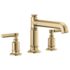 Brizo Invari Roman Tub Faucet - Less Handles - Complete Kit - Brilliance® Luxe Gold®