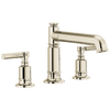 Brizo Invari Roman Tub Faucet - Less Handles - Complete Kit - Brilliance® Polished Nickel