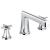 Brizo Levoir Roman Tub Faucet - Less Handles - Complete Kit - Polished Chrome