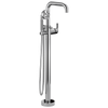 Brizo Litze Single-Handle Freestanding Tub Filler - Less Handle - Complete Kit - Polished Chrome