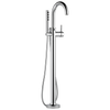 Odin Single-Handle Freestanding Tub Filler - Polished Chrome