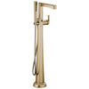Levoir Single-Handle Floor Mount Tub Filler - Brilliance® Luxe Gold®