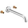 Brizo Two Handle Wall Mount Tub Filler Less Handles