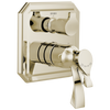 Virage TempAssure Thermostatic Valve with Integrated 3-Function Diverter Trim - Brilliance® Polished Nickel