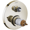 Litze TempAssure Thermostatic Valve with 3-Function Diverter Trim - Less Handles - Brilliance® Polished Nickel