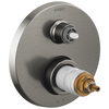 Litze TempAssure Thermostatic Valve with 3-Function Diverter Trim - Less Handles - Brilliance® Luxe Steel®
