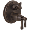 Rook TempAssure Thermostatic Valve with 3-Function Diverter Trim - Venetian Bronze®