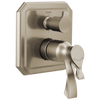 Virage TempAssure Thermostatic Valve with Integrated 6-Function Diverter Trim - Brilliance® Brushed Nickel