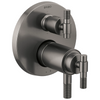 Brizo Litze TempAssure Thermostatic Valve with 6-Function Diverter Trim - Less Handles - Complete Kit - Brilliance® Luxe Steel®