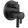 Jason Wu for Brizo TempAssure Thermostatic Valve with Integrated 6-Function Diverter Trim - Matte Black