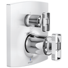 Brizo Brizo Pressure Balance Valve with Integrated 6-Function Diverter Trim - Less Handles - Complete Kit - Polished Chrome