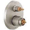 Odin Pressure Balance Valve with Integrated 6-Function Diverter Trim - Less Handles - Brilliance® Brushed Nickel
