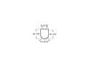 Roca Inspira Elongated Supralit® soft-closing seat and cover for toliet