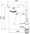FRANKE Active Pull-Out Faucet - ACT-PO-PWT