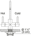 FRANKE Universal Hot/Cold Filtered - UNJ-HC-304