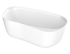 Zitta Neta Freestanding bathtub, 65"