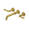 San Giovanni™ Wall Mount Lavatory Faucet Trim - Unlacquered Brass | Model Number: TSG08W3LMULB