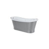 Zitta Times Freestanding bathtub, 67 3/4"