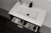 Bergamo - Paris Single Sink Floating Bathroom Vanity