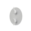 Aqua Brass Round Shower Trim 2-way Shared