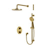 Aqua Brass Umix Thermostatic Shower Trim Kit 2-way Shared