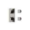 aqua Brass Square Shower Trim 3-way Shared