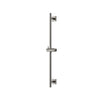 Aqua Brass Round Shower Rail with Square Flanges