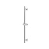 Aqua Brass Round Shower Rail with Square Flanges