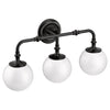 Moen Colinet Chrome three globe bath light