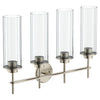 Moen Greenfield Chrome four globe bath light