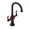 Rubinet Single Hole Dual Handle Lav. Set. (less drain) Oil Rubbed Bronze