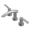 Rubinet Widespread Lav. Set. (less drain) Satin Nickel