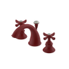Rubinet Widespread Lav. Set. (less drain) Maroon