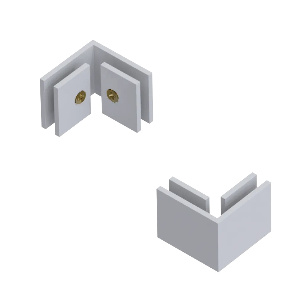 Rubinet 90 Glass to Glass White