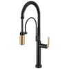 Brizo Smarttouch Semi Professional Kitchen Faucet Industrial Handle