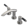 Rubinet Widespread Lav. Set. (less drain) Polished Nickel