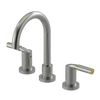 Rubinet Widespread Lav set (less drain) Satin Nickel